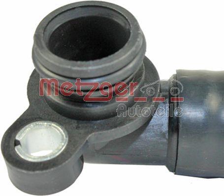 Tuyau, ventilation de carter-moteur (Tuyau de vapeur d'huile moteur) METZGER ref. 2380064